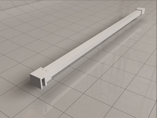 Stabilisatiestang 120 cm Mat Wit, Wiesbaden