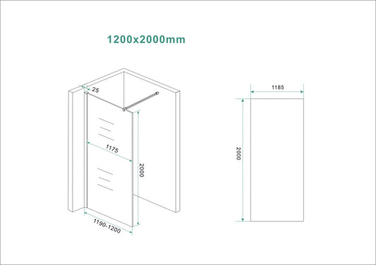 Slanke glasplaat Wiesbaden 120X200 Cm in Nano Vintage Bronze Glas