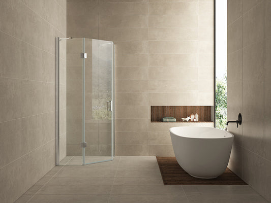 Hoekdouchecabine Wiesbaden 5 met Nano Glas 90X90Cm, 8Mm