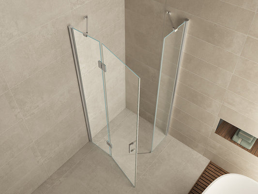 5-Hoek Douchecabine Wiesbaden 100x100 cm 8 mm Nano Glas