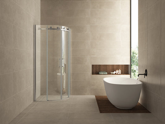 Uni Douchecabine Wiesbaden met 2 Schuifdeuren 90X90Cm, 8Mm Nano Coating