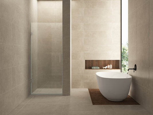 Minder Nisdeur Wiesbaden Zonder Profiel 100X200Cm met 8Mm Nano Coating
