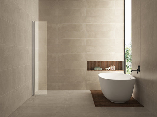 Paroi latérale de confort pivotante avec profil mural 400 x 2000 x 10 mm verre nano clair/chrome