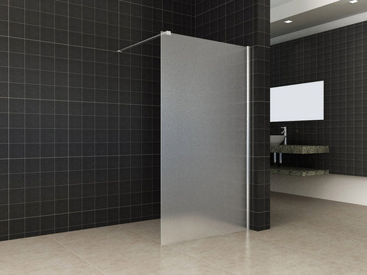 Volledig Mat Glazen Inloopdouche 100x200 cm 10 mm Nano Coating Wiesbaden