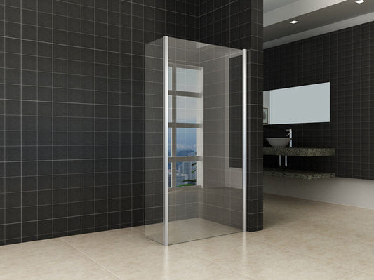 Inloopdouche Wiesbaden met Zijwand 30 cm 90x200 cm 8 mm Nano Coating