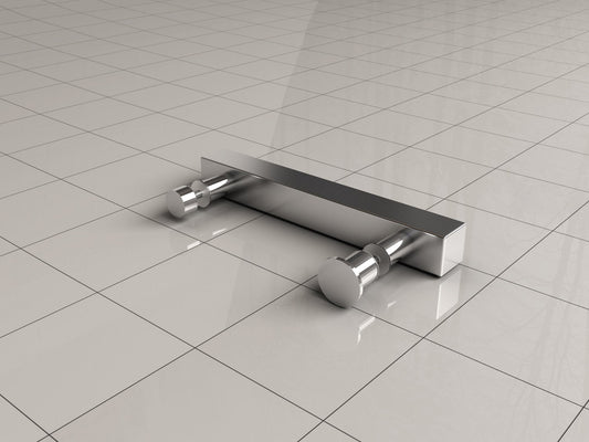 Poignée de porte type 7 14,5 cm chrome