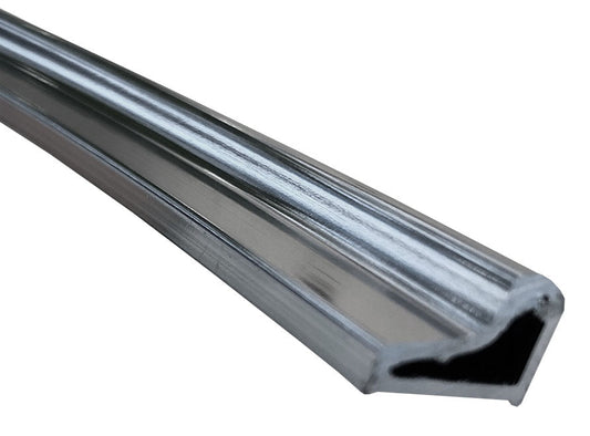 Chroom bande de fond étanchéité 1/4 rond porte simple 90cm