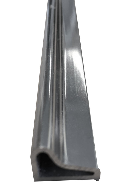 bande de fond en aluminium chromé longueur 58cm