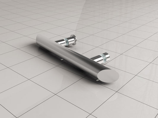 Poignée de porte type 2 25 cm chrome