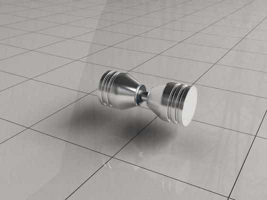 Bouton de porte type 2 chrome