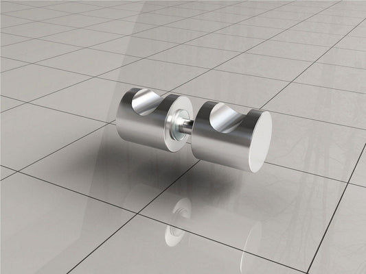 Bouton de porte type 4 chrome