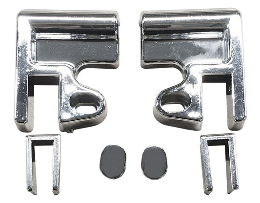 plaque de base d'angle chromée pour 20.3840/41