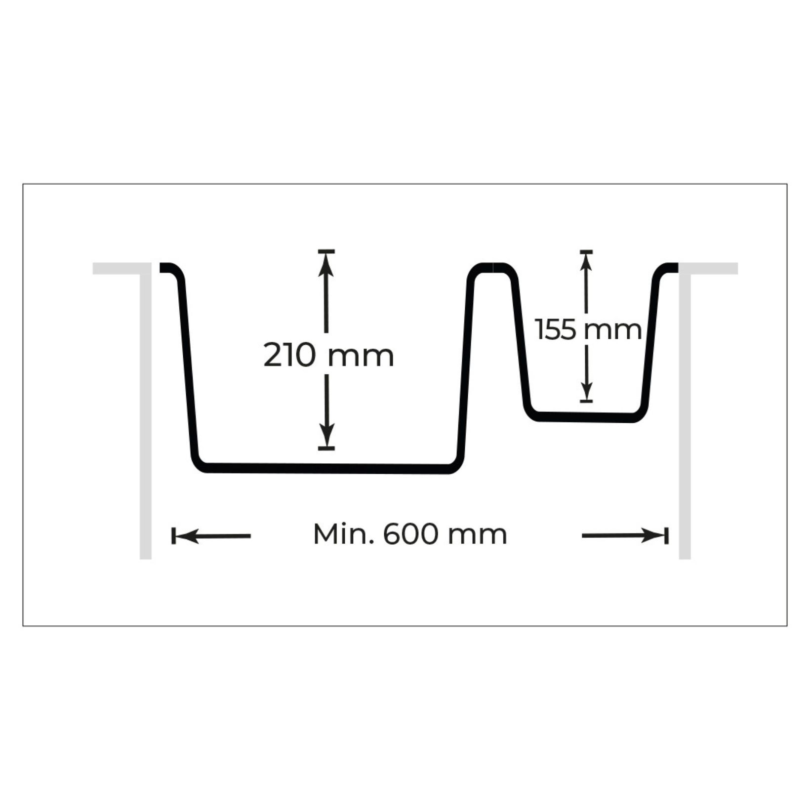 Realstone Troya Spoelbak