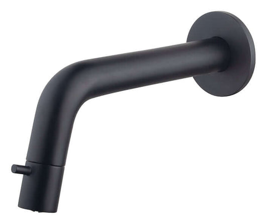Caral Sophia robinet de fontaine raccourcissable avec fixation murale 1/2" mat noir