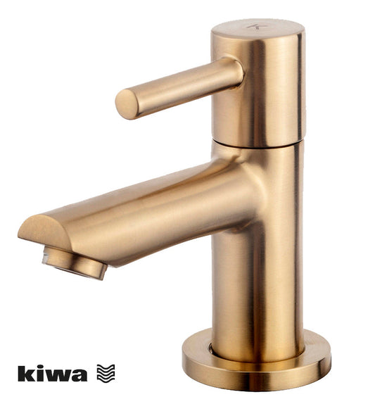 Amador Keramische Fonteinkraan Wiesbaden 1/2" in geborsteld messing goud