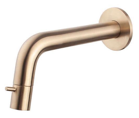 Caral Sophia robinet de fontaine raccourcissable avec fixation murale 1/2" laiton brossé PVD