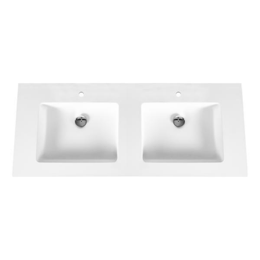 ALONI Solid Surface Dubbele Wastafel