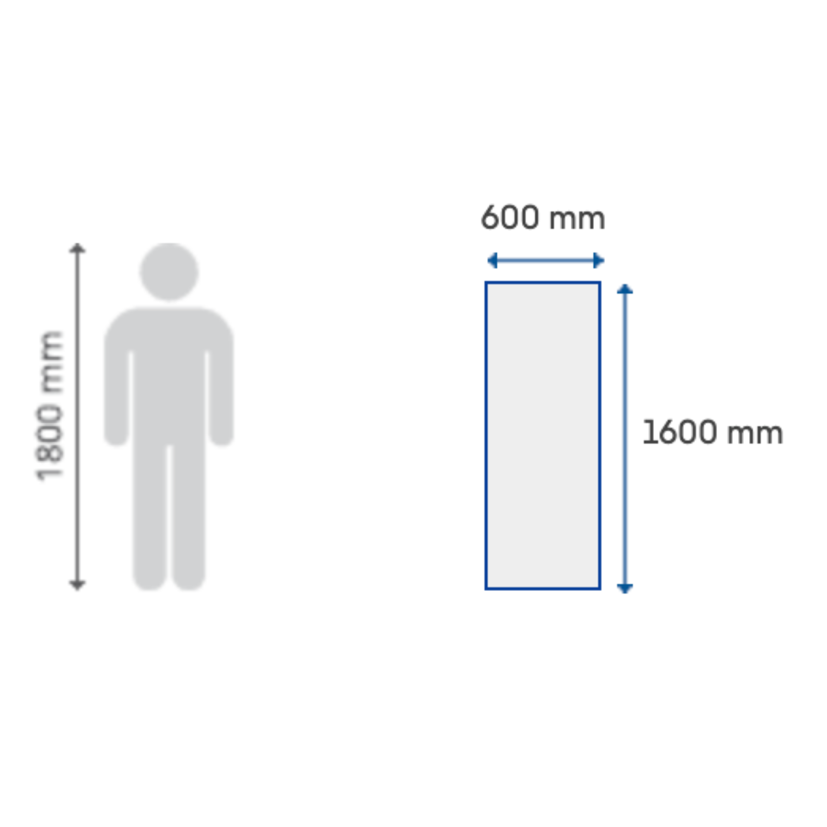 BELRAD Vlakke verticale radiator T20