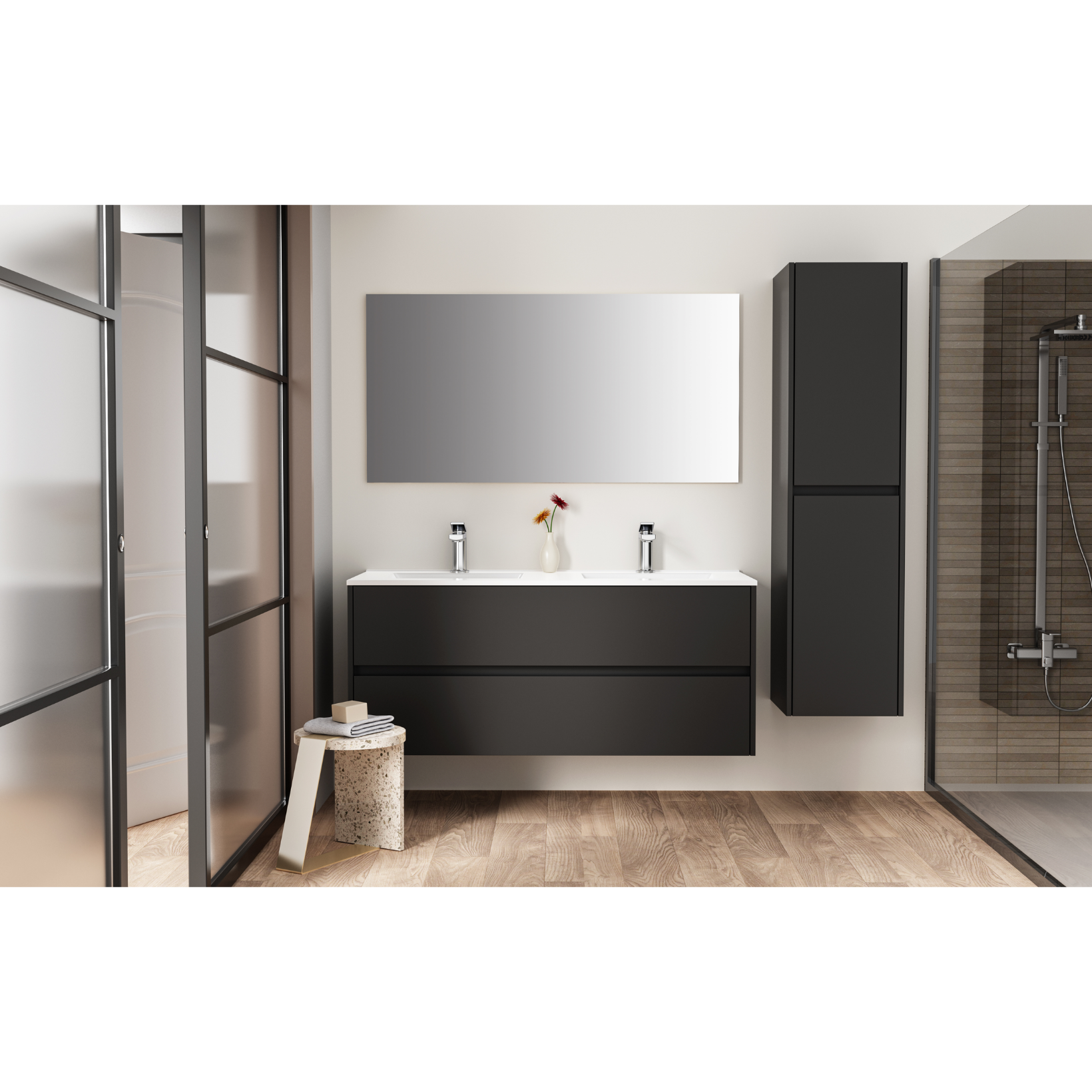 ALONI HAYAT wastafelonderkast – Greeploos & softclose