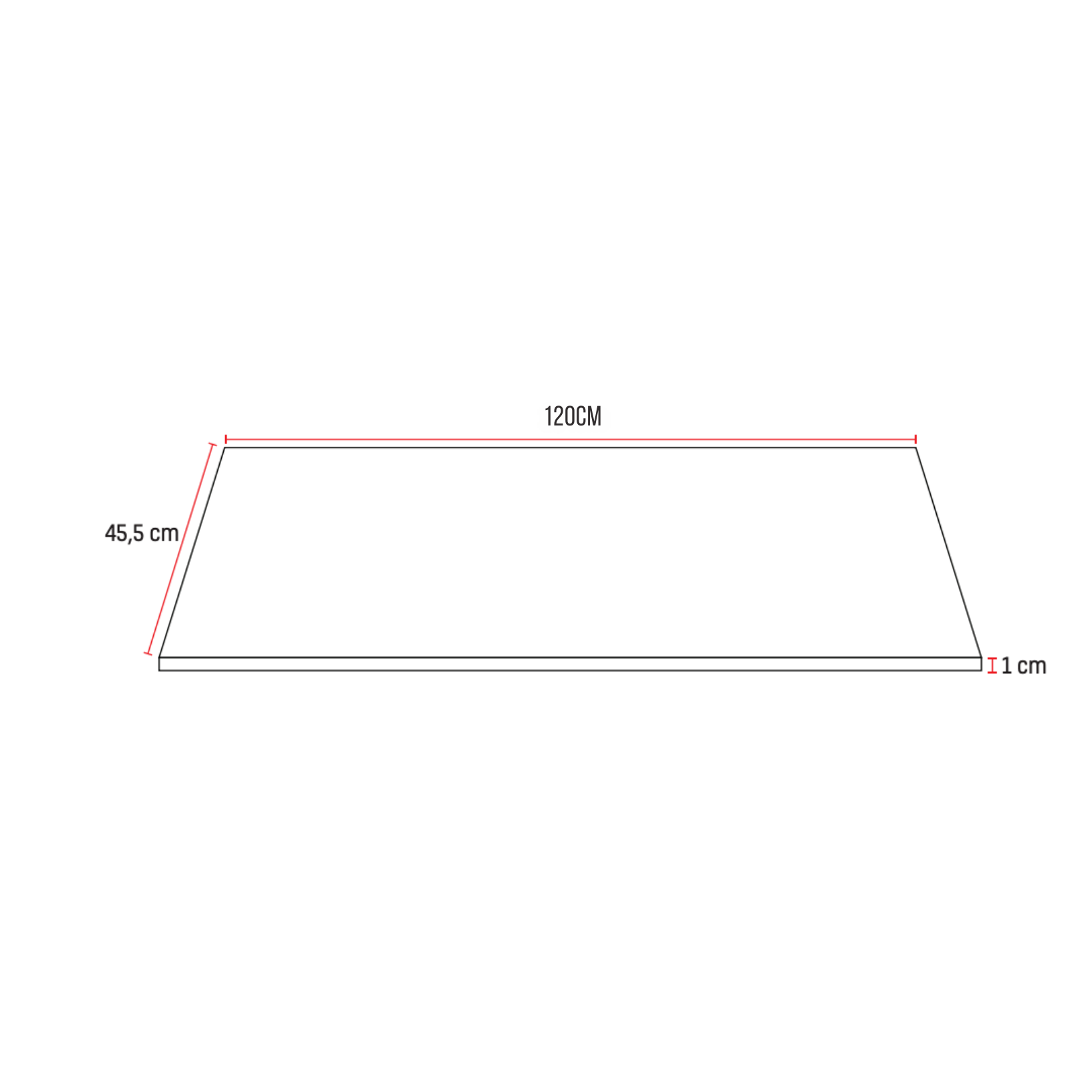 ALONI Solid Surface Wastafelblad