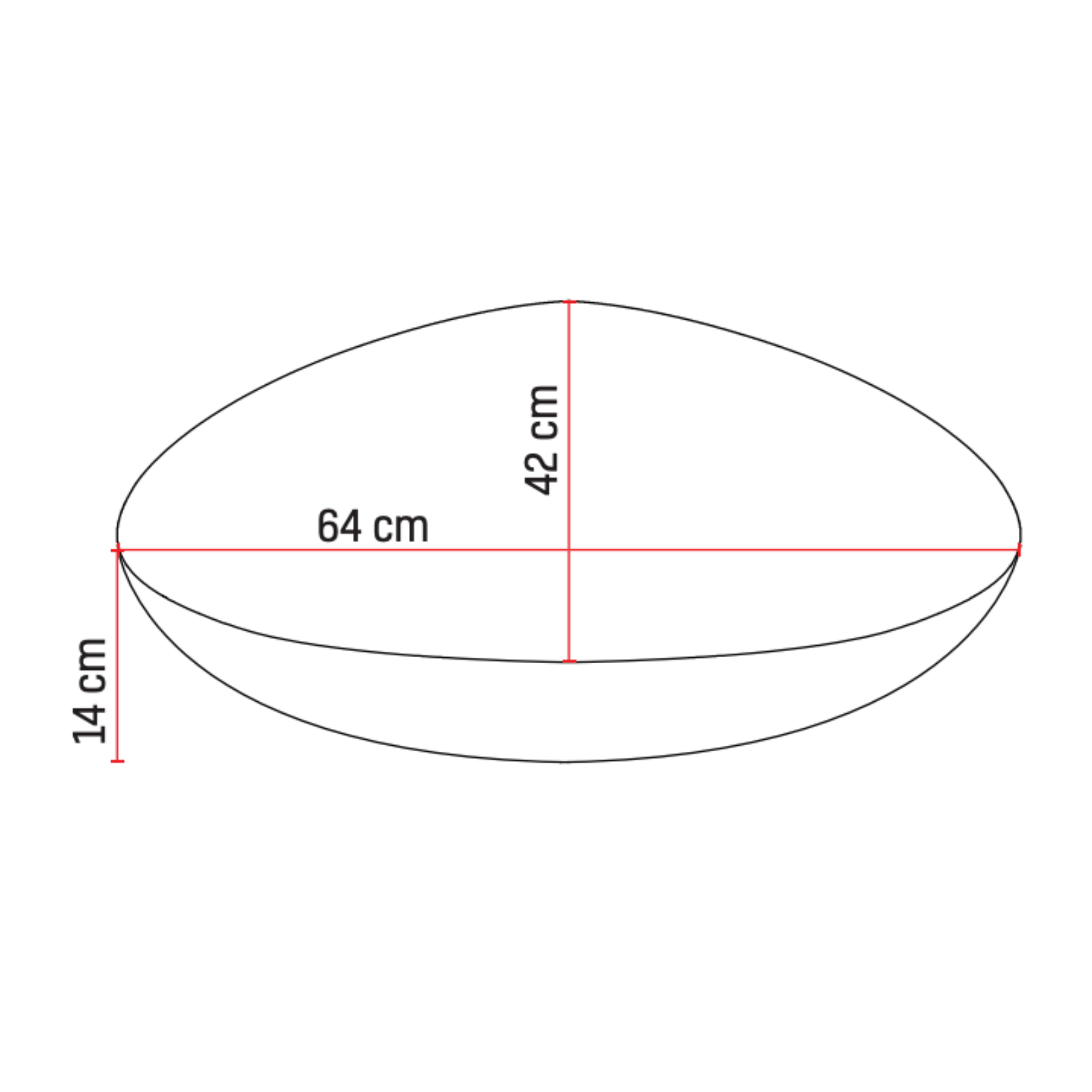 ALONI Corona Solid Surface Wastafel