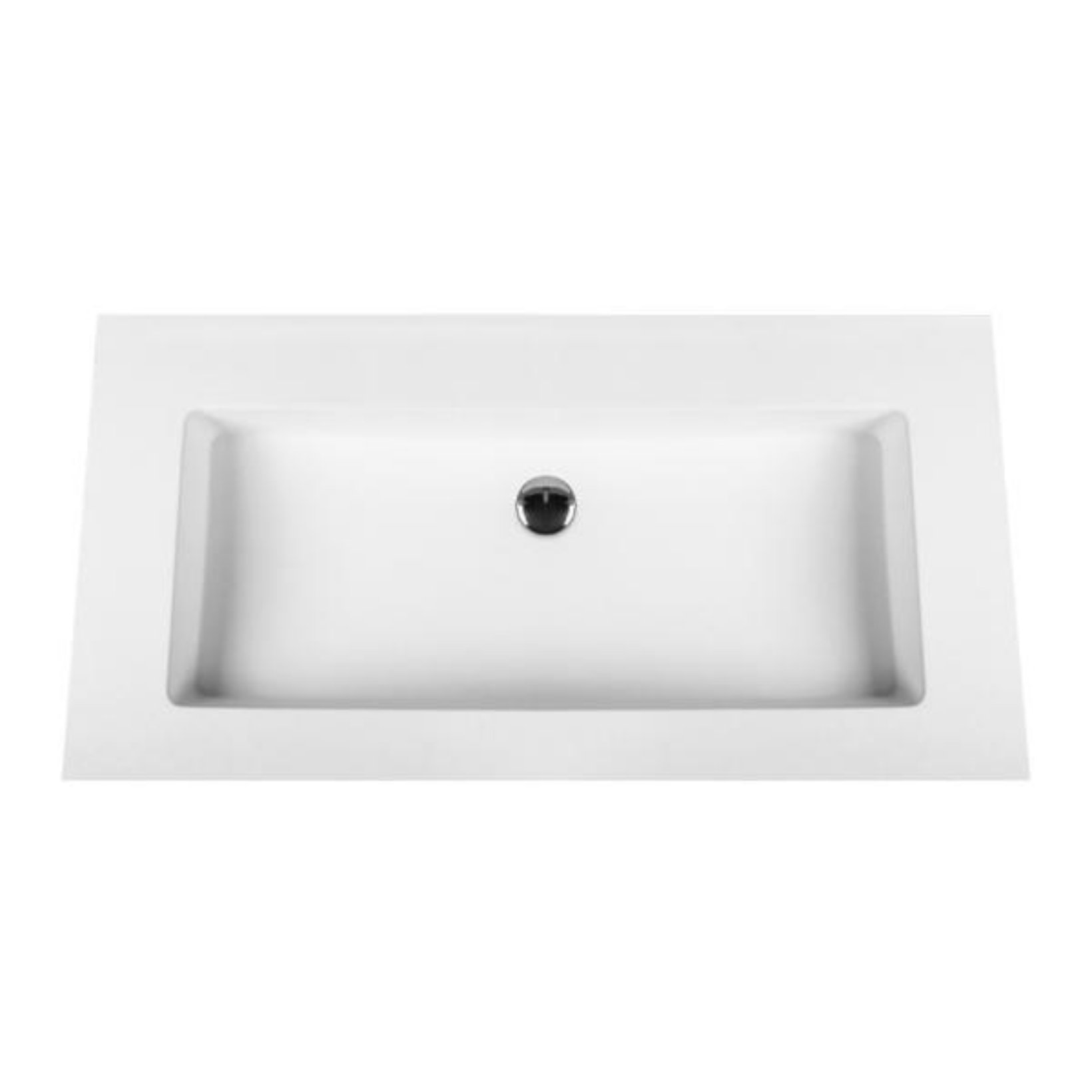 ALONI Solid Surface Wastafel – Zonder Kraangat