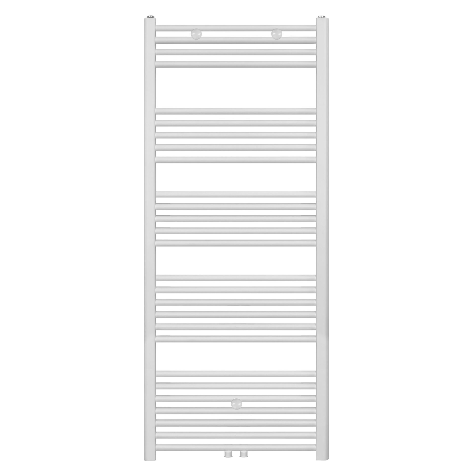 BELRAD Badkamer Radiator Mat Wit Geborsteld – Middenaansluiting
