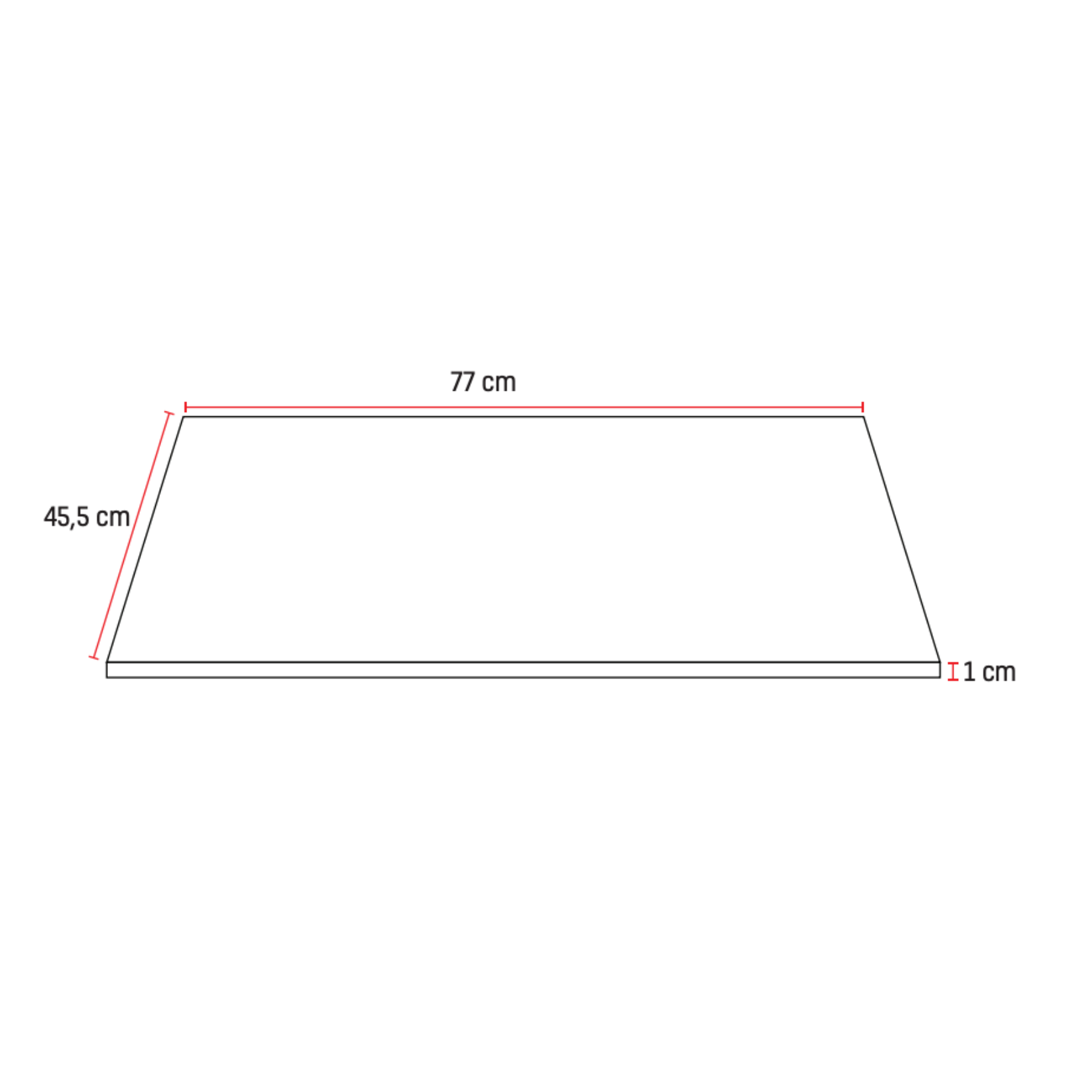 ALONI Solid Surface Wastafelblad