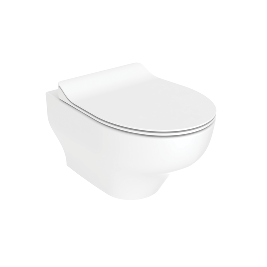 Creavit Ness hangtoilet / ophang WC met bidet – tornado flush – randloos