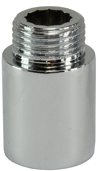 Kraanverlengkoppeling 3/4 x 10 mm Chroom Wiesbaden