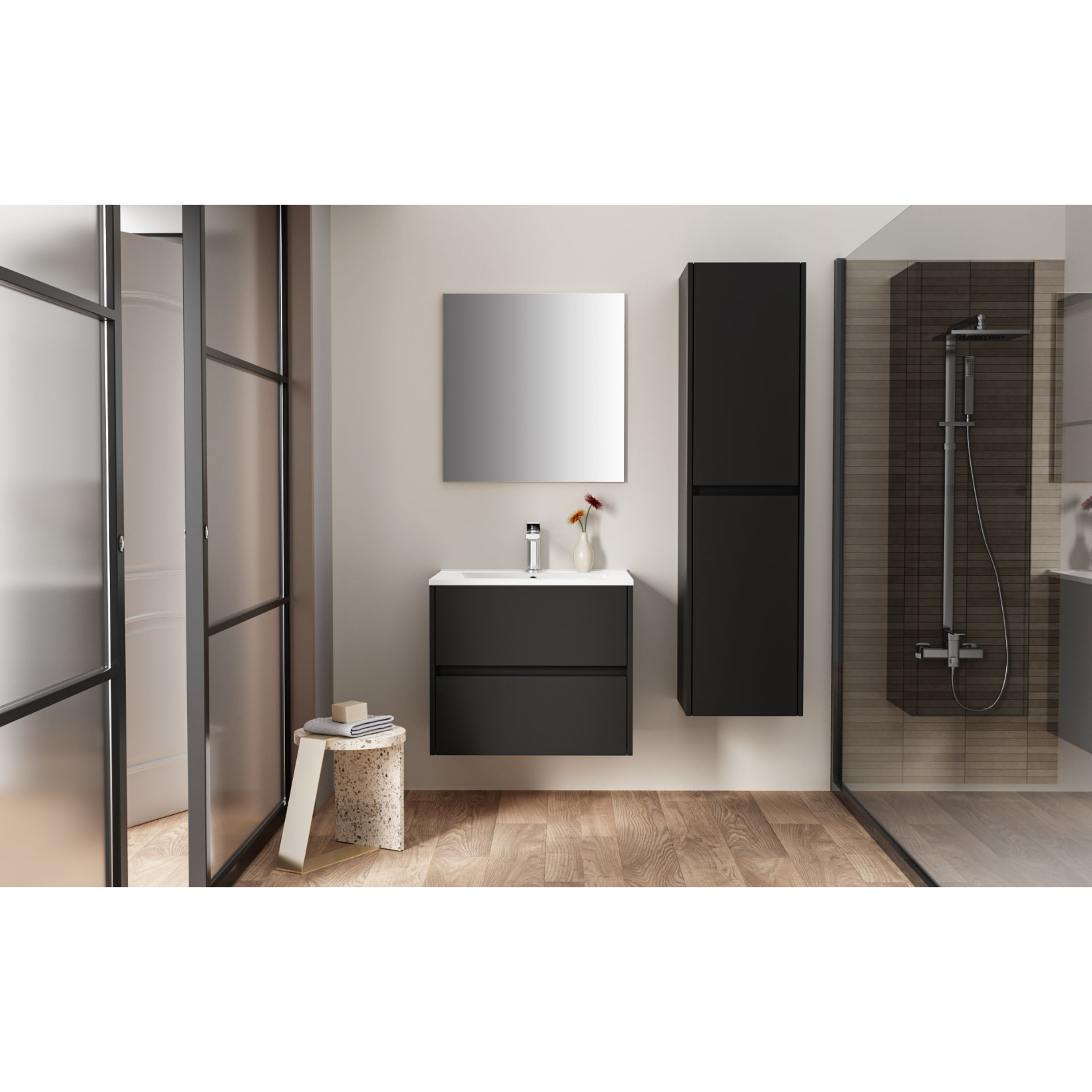 ALONI HAYAT wastafelonderkast – Greeploos & softclose