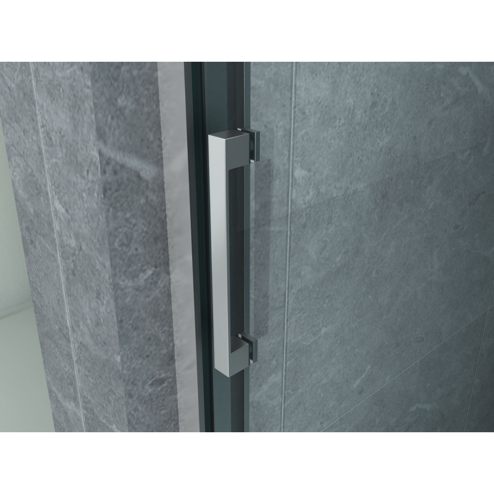 ALONI 3-Delige Nis Schuifdeur – 8 mm Veiligheidsglas