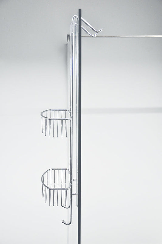 Domo petit siège de douche suspendu chrome