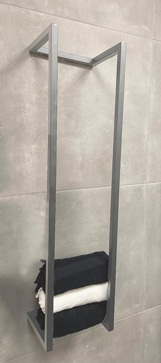 Loft industriel porte-serviettes Wiesbaden en acier inoxydable