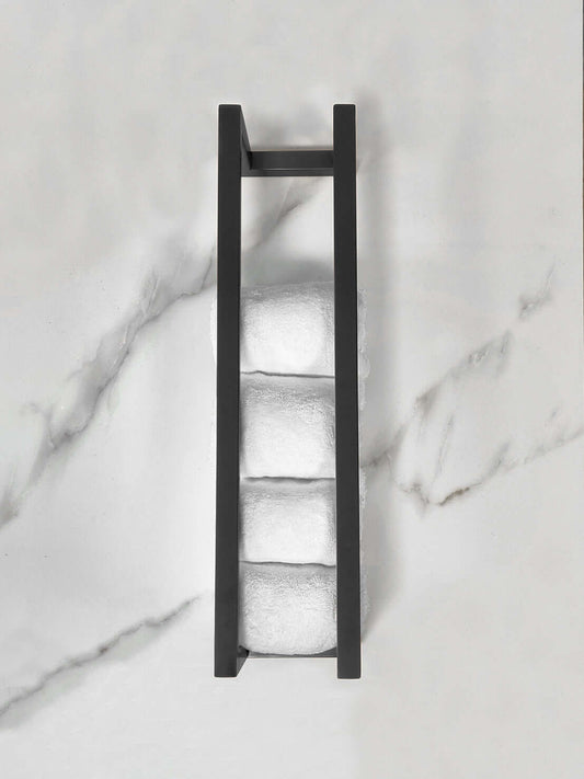 Loft 50x12,5 cm porte-serviettes Wiesbaden mat noir