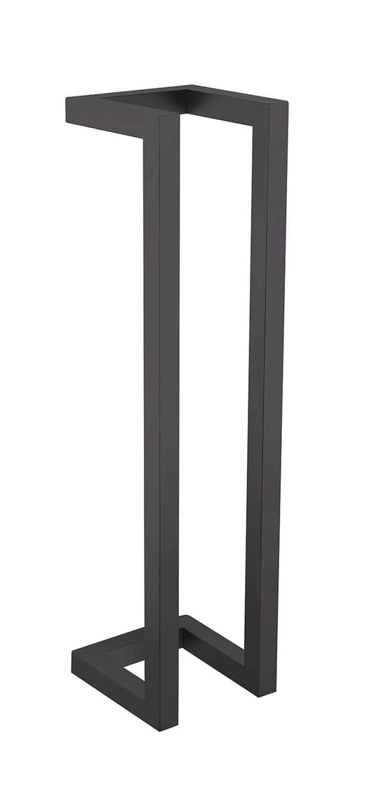 Loft 50x12,5 cm porte-serviettes Wiesbaden mat noir
