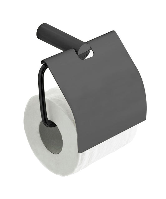 Wiesbaden Ida toiletrolhouder met metalen klep