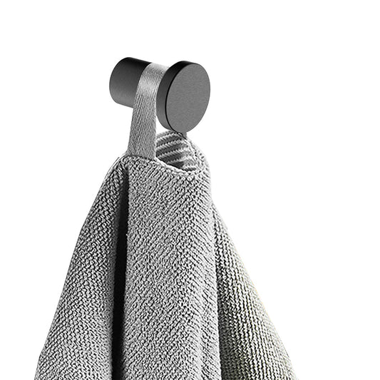 Wiesbaden Alonzo Klein Handdoekhaak Gunmetal