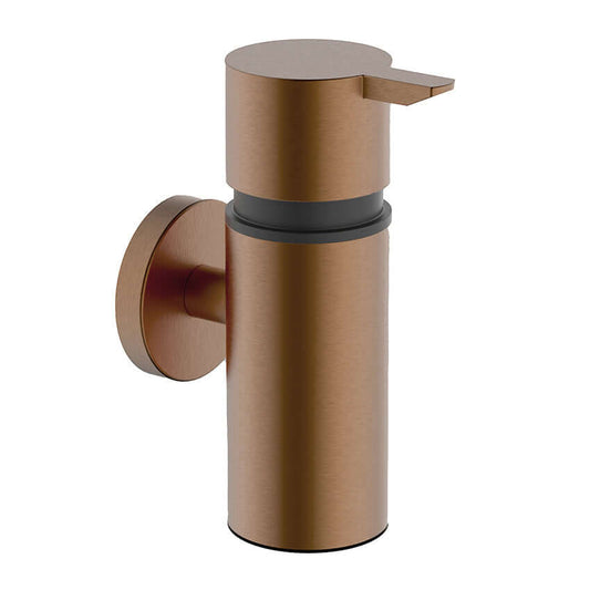 Distributeur de savon Alonzo en cuivre bronze brossé PVD
