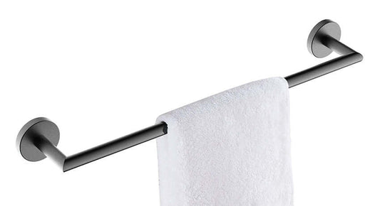 Alonzo handdoekrek gunmetal PVD