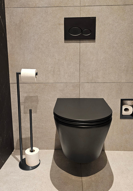 Alonzo Toiletbutler Wiesbaden Vrijstaand Gunmetal