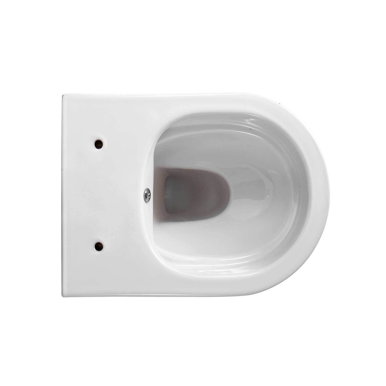 Creavit Darlo hangtoilet / ophang WC met bidet – randloos – koud water – compact 49 cm