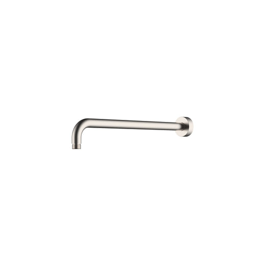 Wiesbaden Caral 45 cm douchearm met wandhouder geborsteld staal