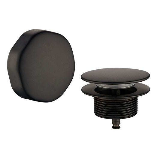 Matzwarte knop/plug badoverloop Wiesbaden