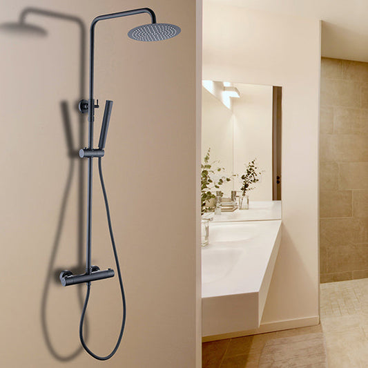 Caral-Eco Regendouche Wiesbaden Twenty met 20 cm regendouche en handdouche in mat zwart