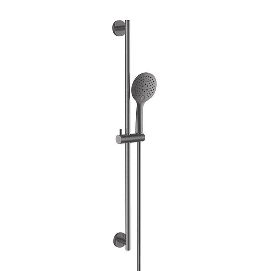 Wiesbaden Remi Schuifstangset met handdouche 3 standen 150 cm Brons