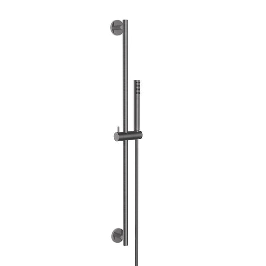 Wiesbaden Remi Schuifstangset met stang Handdouche 1 standaard 150 cm brons