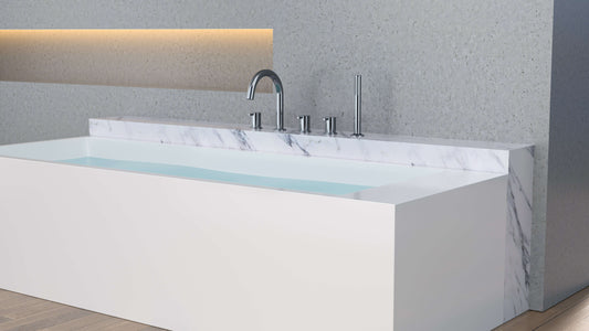 Combinaison de robinet Caral 5 trous chrome