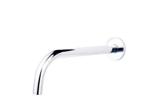 Slanke 18 mm uitloop rond 25 cm 1/2" Chroom Wiesbaden