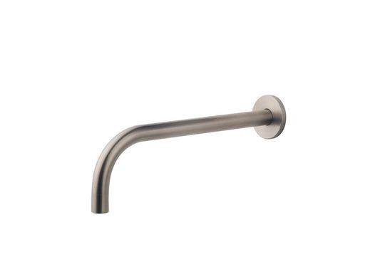 Slanke ronde uitloop van 18 mm, 25 cm 1/2" Gelakt staal Wiesbaden